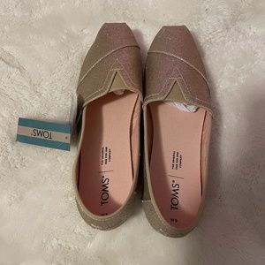 Glitter Champagne Toms-SZ9